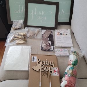 Baby Shower Boy Items